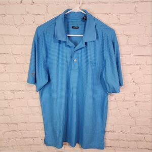 Men's Coolmax golf polo, size Medium